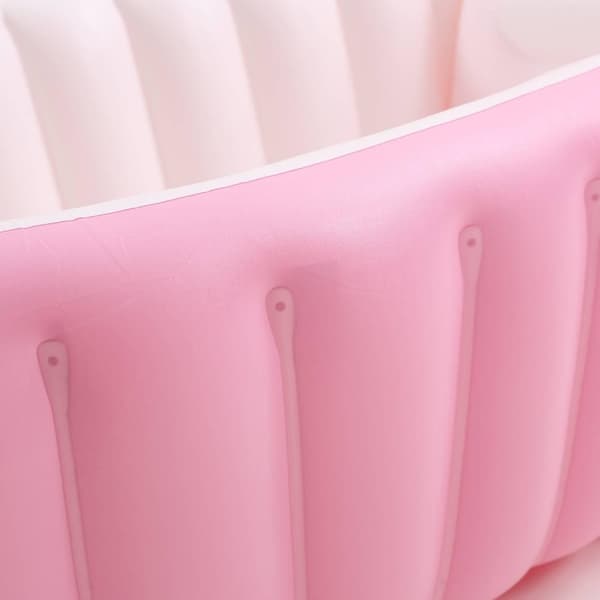 Oppblåsbart Badekar til Baby - Rosa