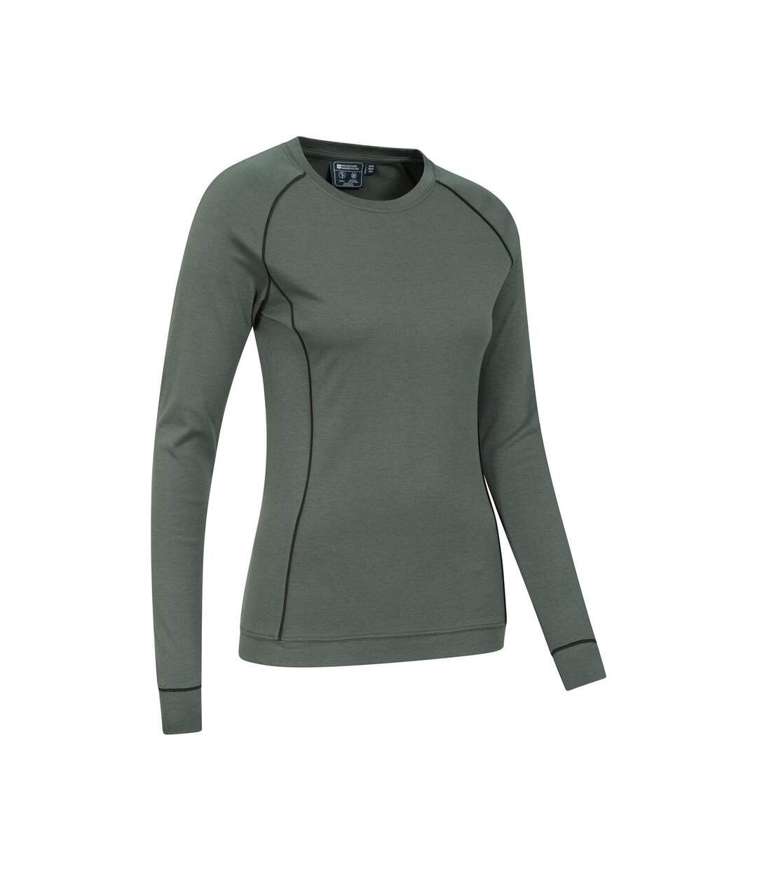 Mountain Warehouse - Haut BAMBOO - Femme (Kaki foncé) - UTMW2094