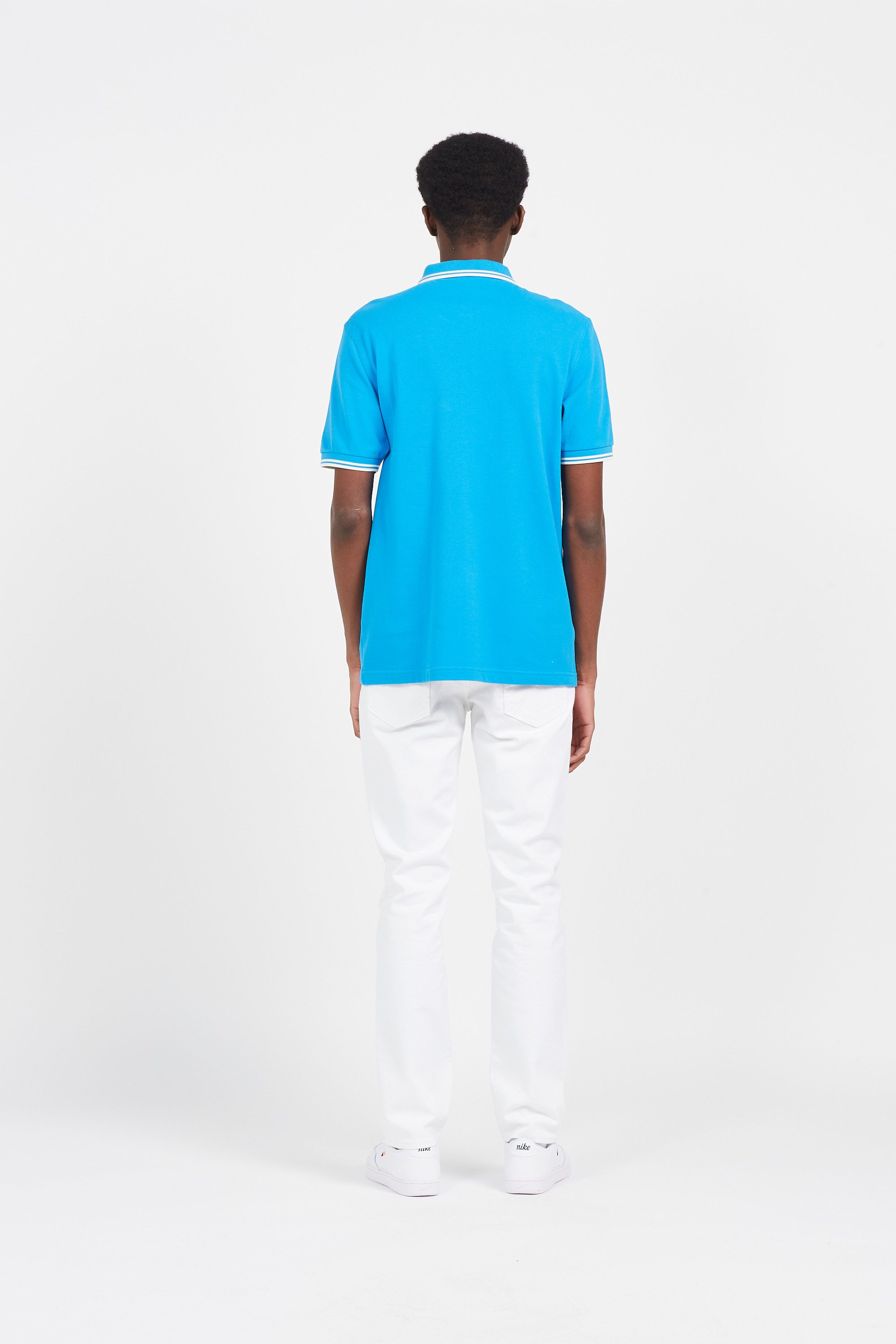 FRED PERRY Polo TWIN TIPPED Bleu
