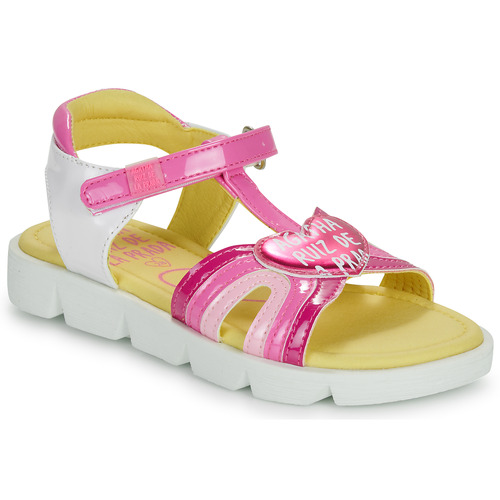 Agatha Ruiz de la Prada - SANDALIA CORAZON - Rose / Blanc