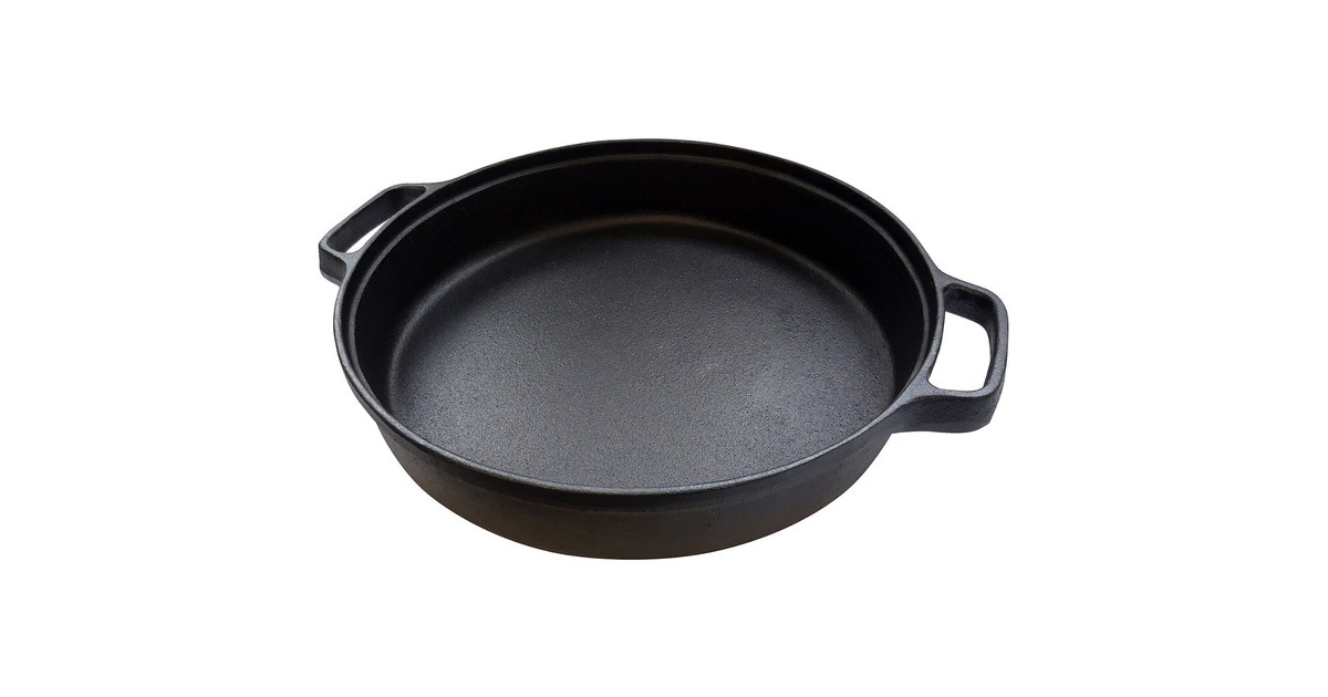 CampingazCulinary Modular gietijzeren braadpan bak-/braadpan  (Zwart/roestvrij staal)