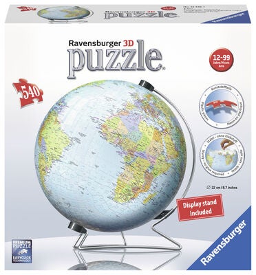 Ravensburger 3D-Puslespill Jordklode 540 Brikker