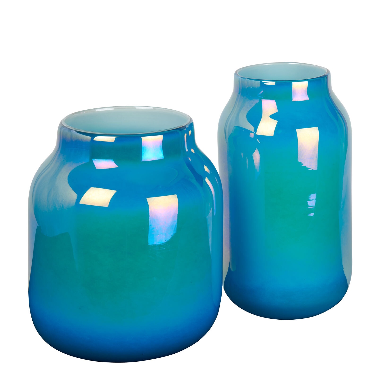 LAMBERT Vase FERRATA 24 cm articblau