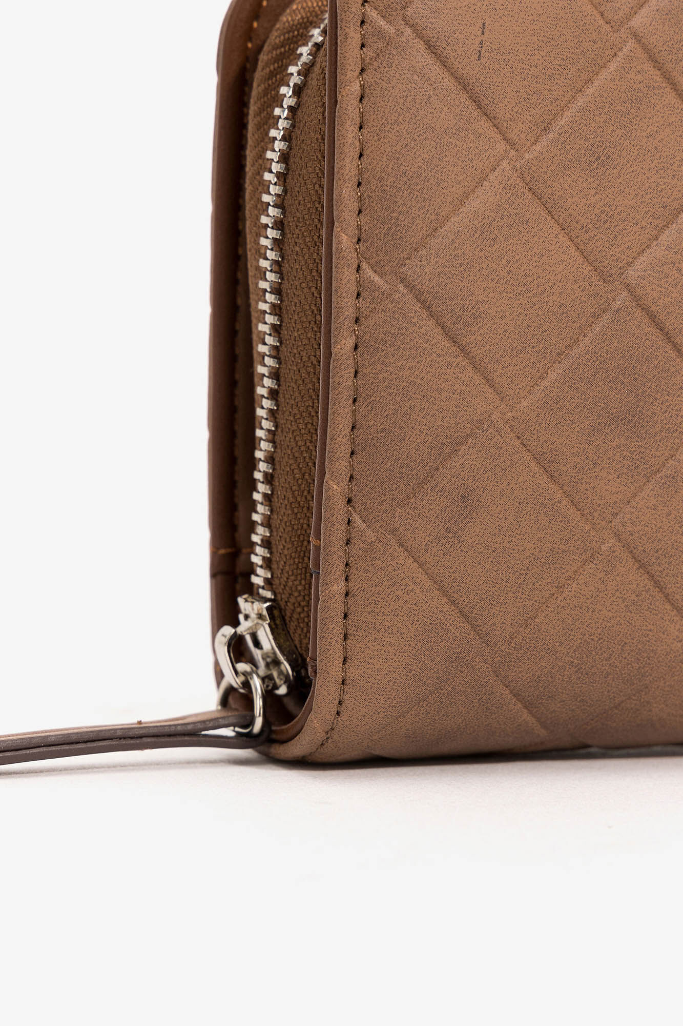 Bolsa grande texturizada - Bege