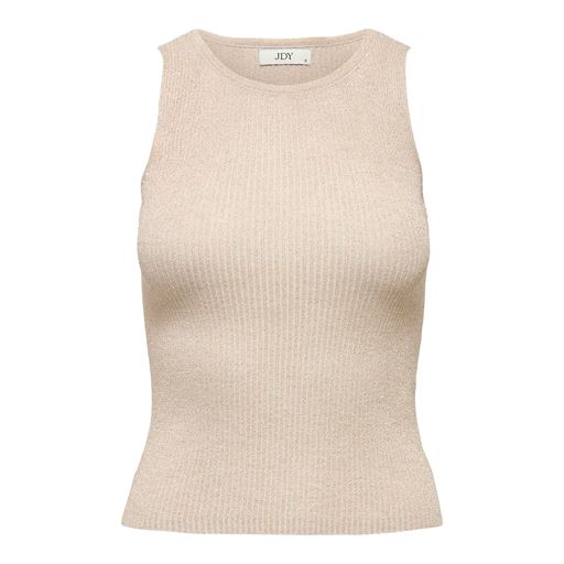 JDY Bodilla Tank Top, Cloud Dancer/Gold, XL