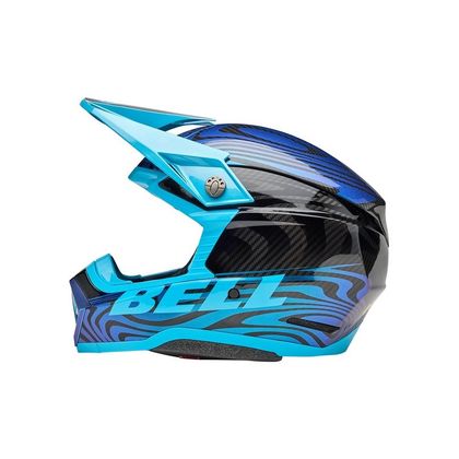 Casque cross Bell MOTO-10 SPHERICAL CORTEX 2025 - Bleu / Bleu
