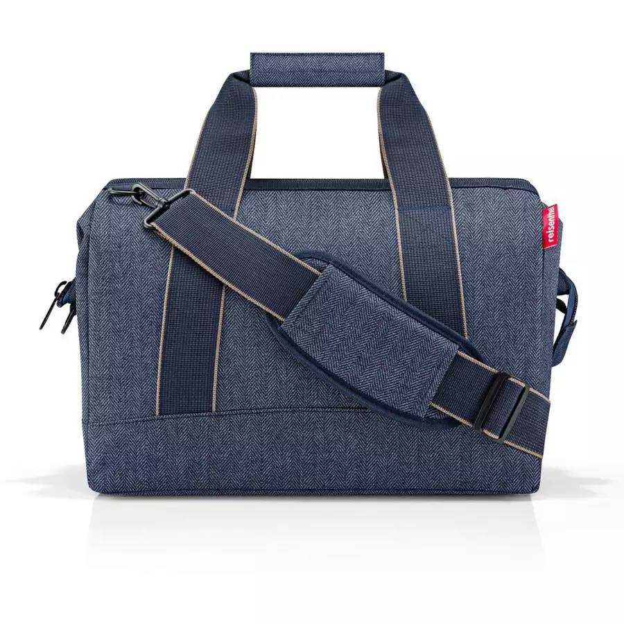 reisenthel travelling allrounder L - Reisetasche 48 cm herringbone dark blue