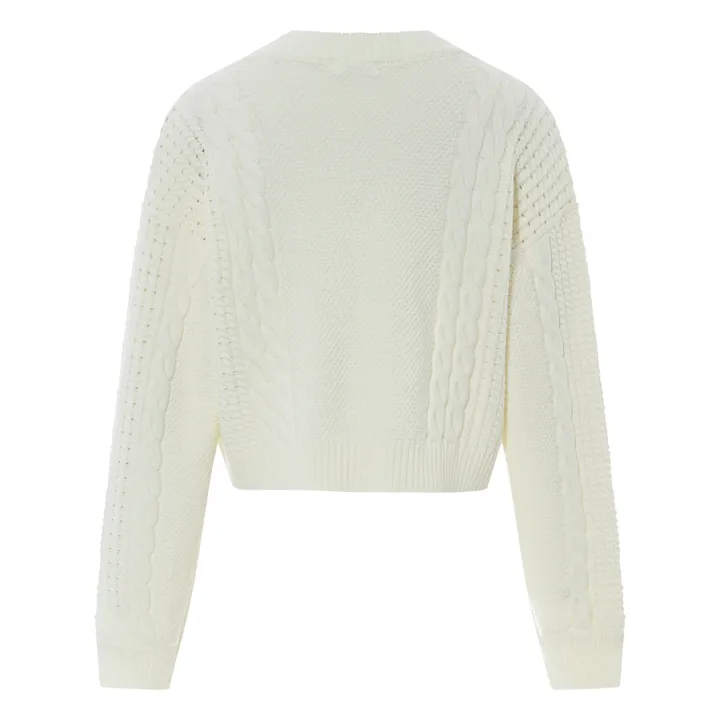 Indee Cardigan Court Polina | Blanc