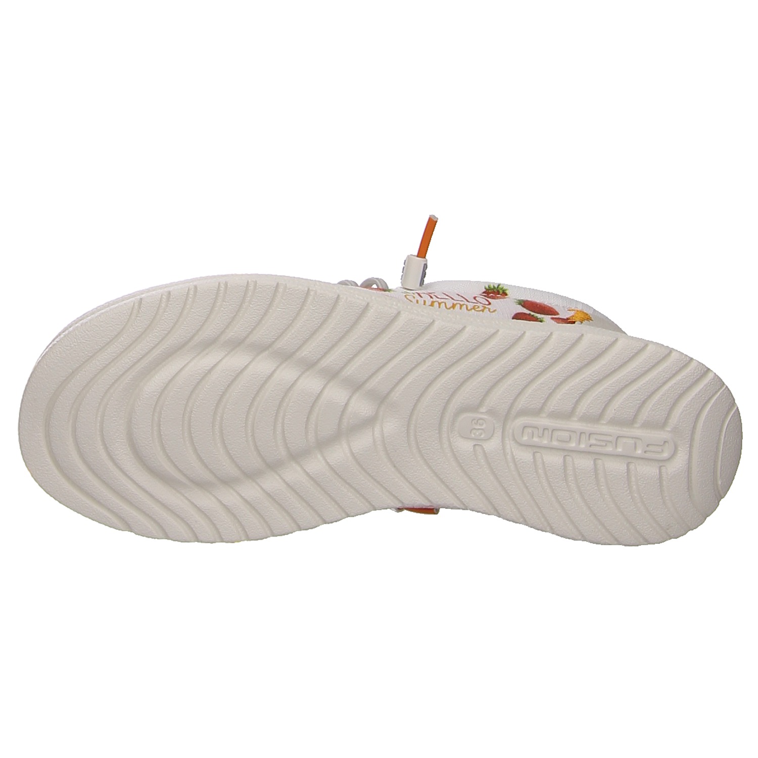 Fusion Slipper weiß weiss/weiss kombi