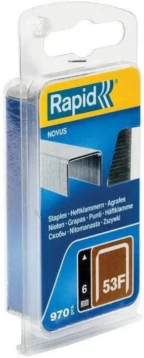 Rapid No. 53F dunne nieten 6 mm - 5000555