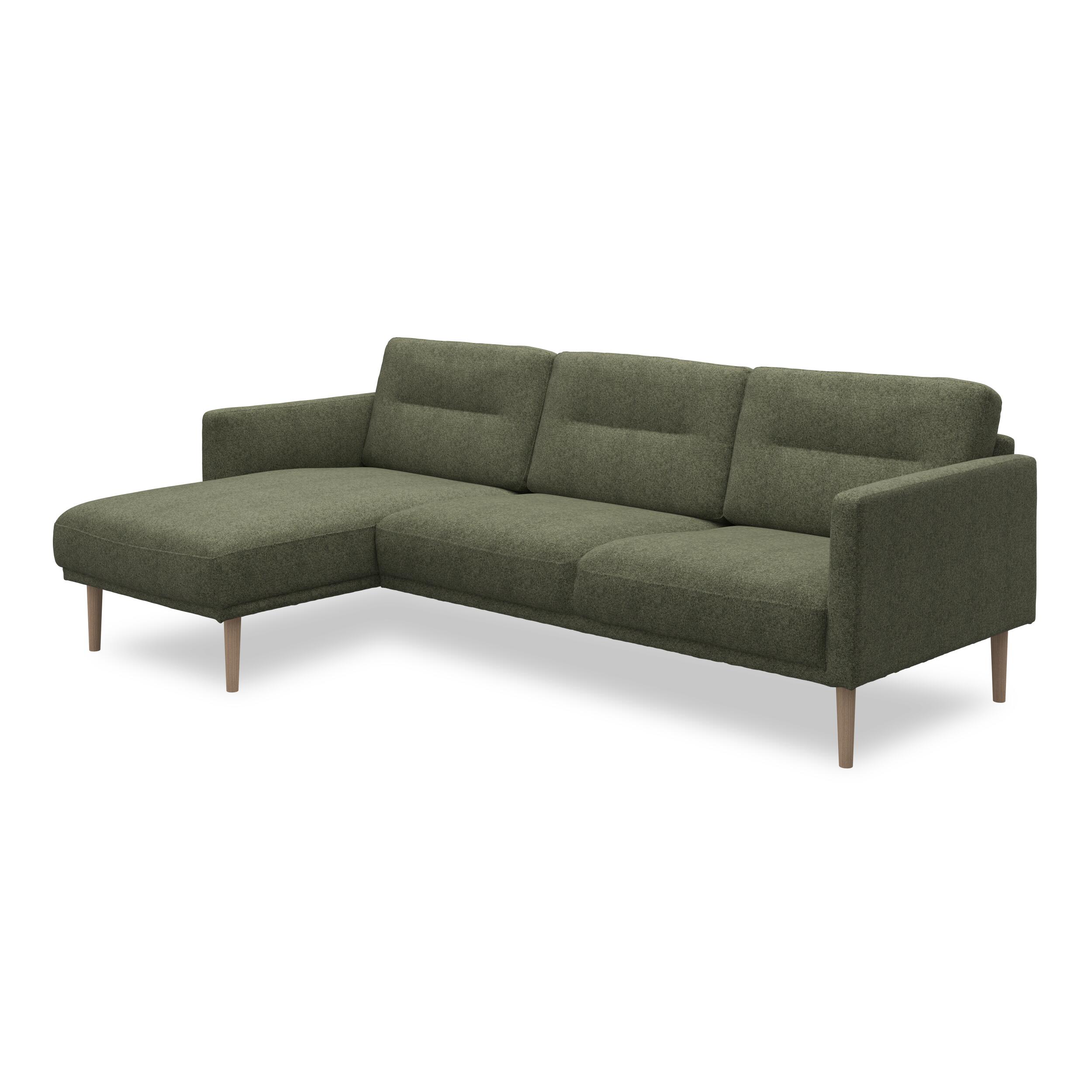 Larvik venstrevendt sofa med chaiselong