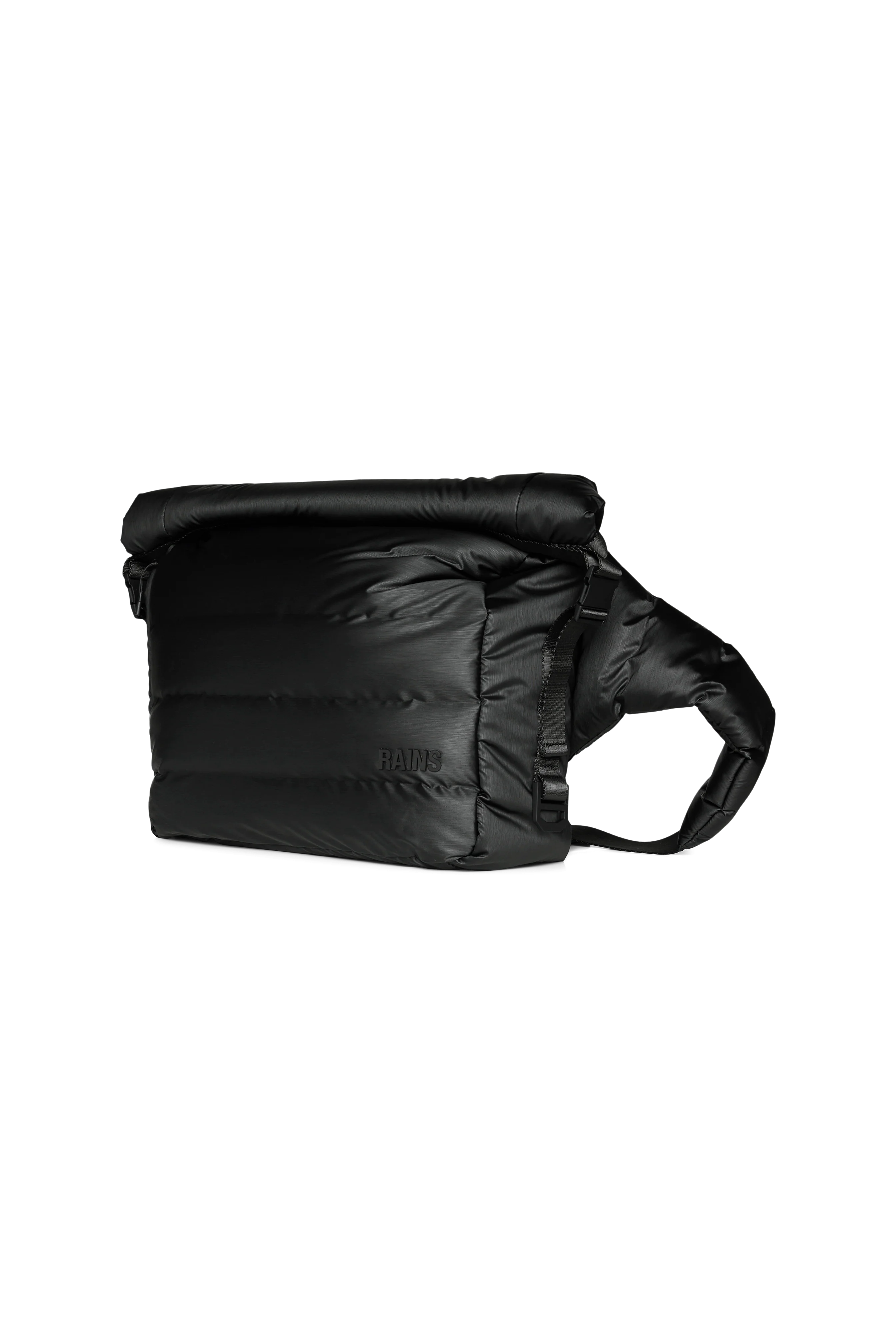 RAINS  Bator Puffer Bum taske - sort