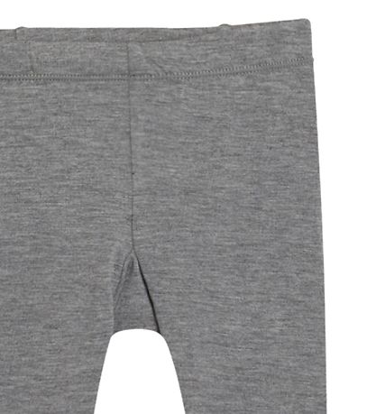 Hust and Claire Leggings - Luc - Bambus - Grå melange