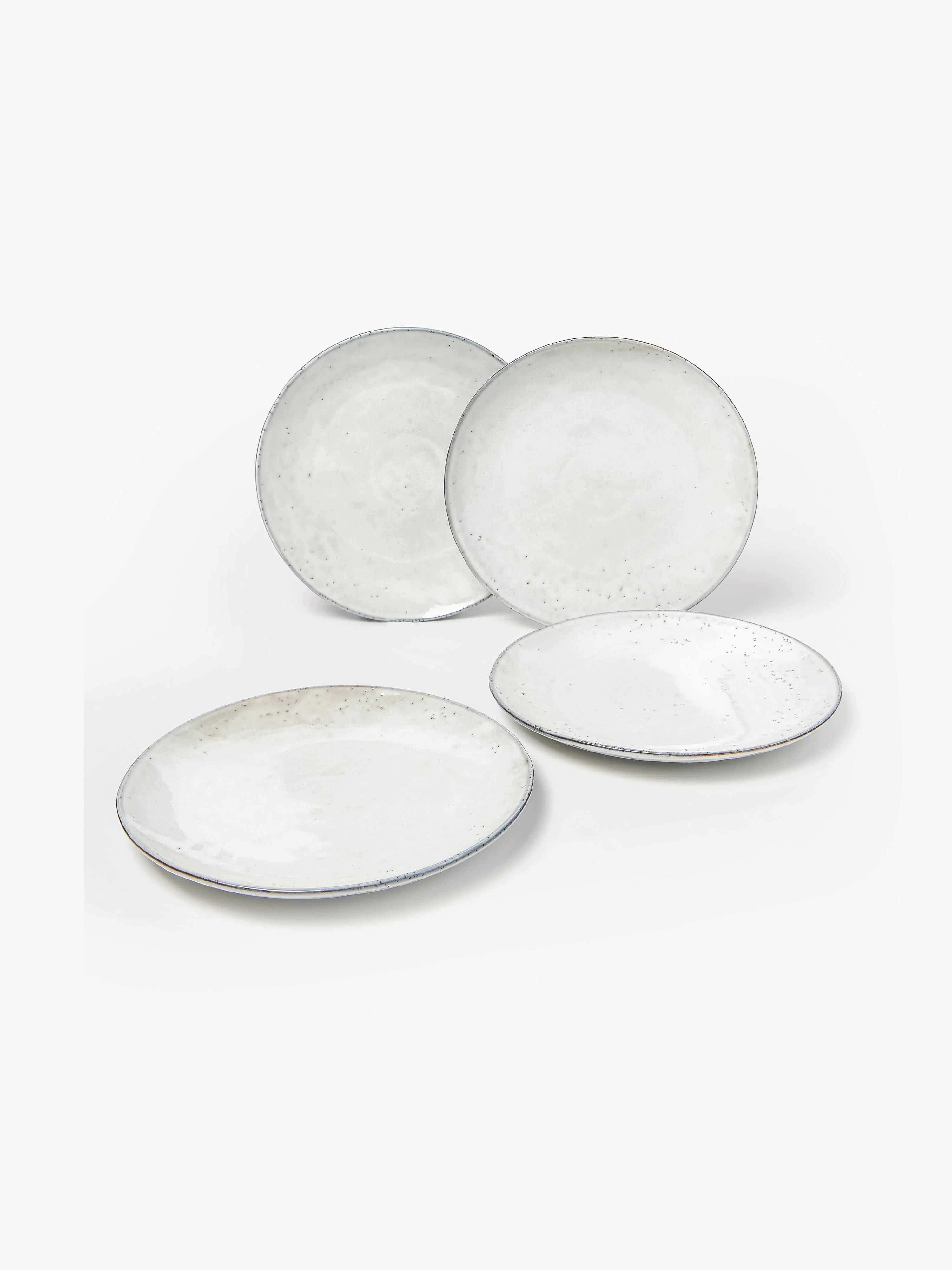 Handgemaakte onderborden Nordic Sand, 4 stuks