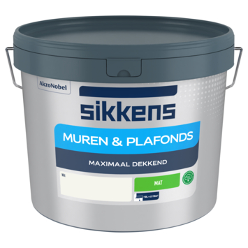 Sikkens muurverf binnen mat wit 10 l