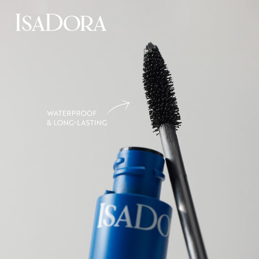 Isadora Build Up Mascara Extra Volume Waterproof 01 Black 10ml