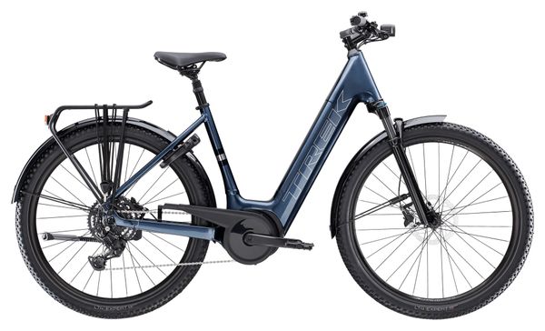 Vélo de Ville Électrique Trek Verve  4 Lowstep 545Wh Shimano Cues 9V Gris 2024
