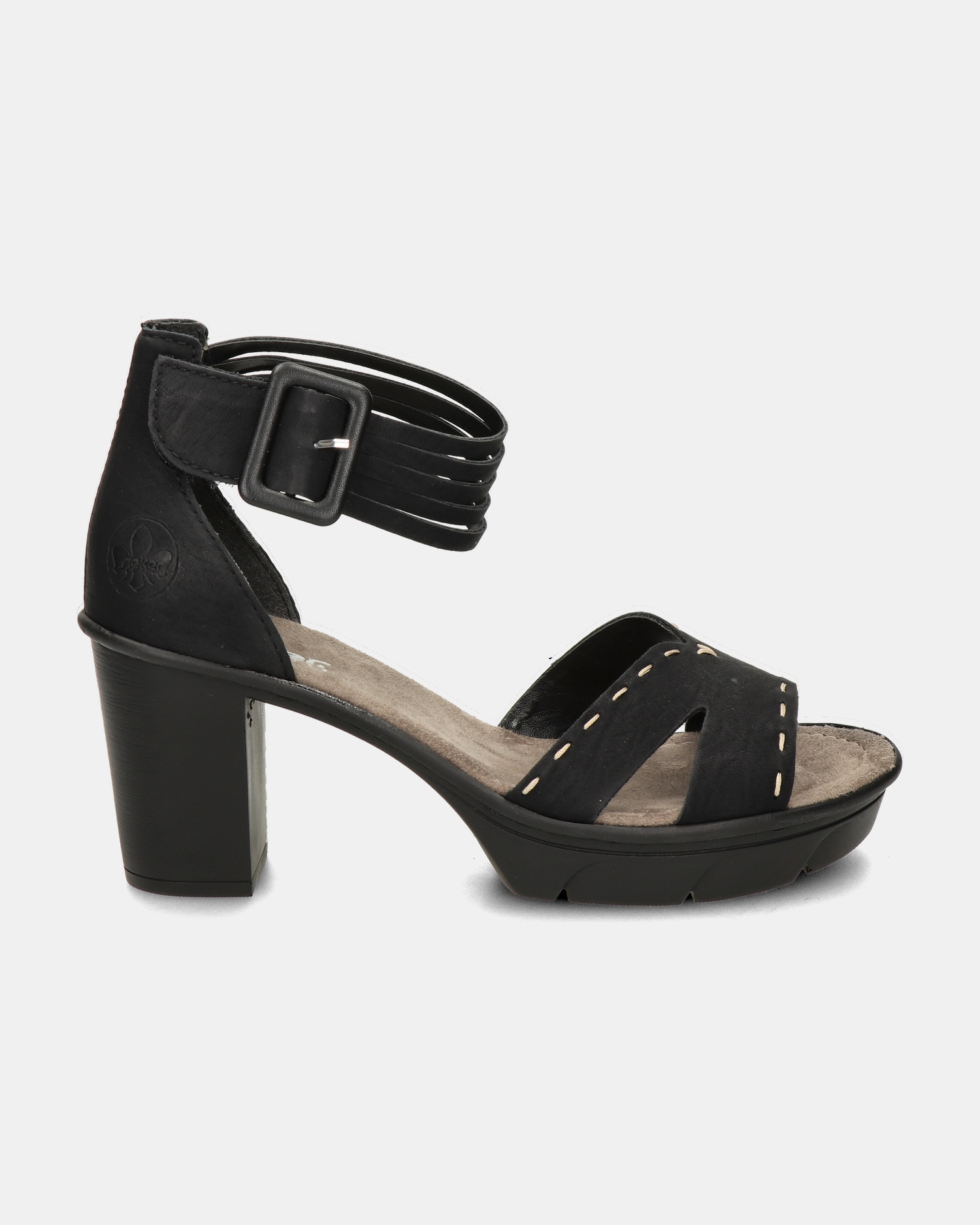 Rieker Pumps  - zwart