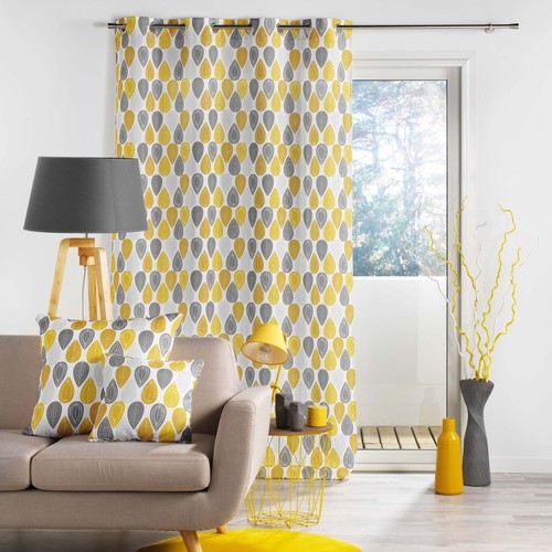 Douceur d intérieur - PALPITO - Jaune/Blanc
