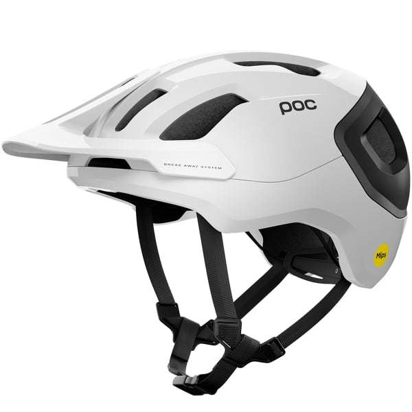 Casque VTT POC AXION RACE MIPS HYDROGEN WHITE/URANIUM BLACK MATT