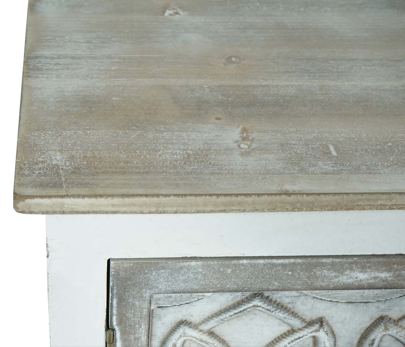 Apotheker Kommode MCW-J48, Schrank Schubladenkommode, Holz Schubladen, Shabby-Look Vintage 150x81x40cm, weiß-braun
