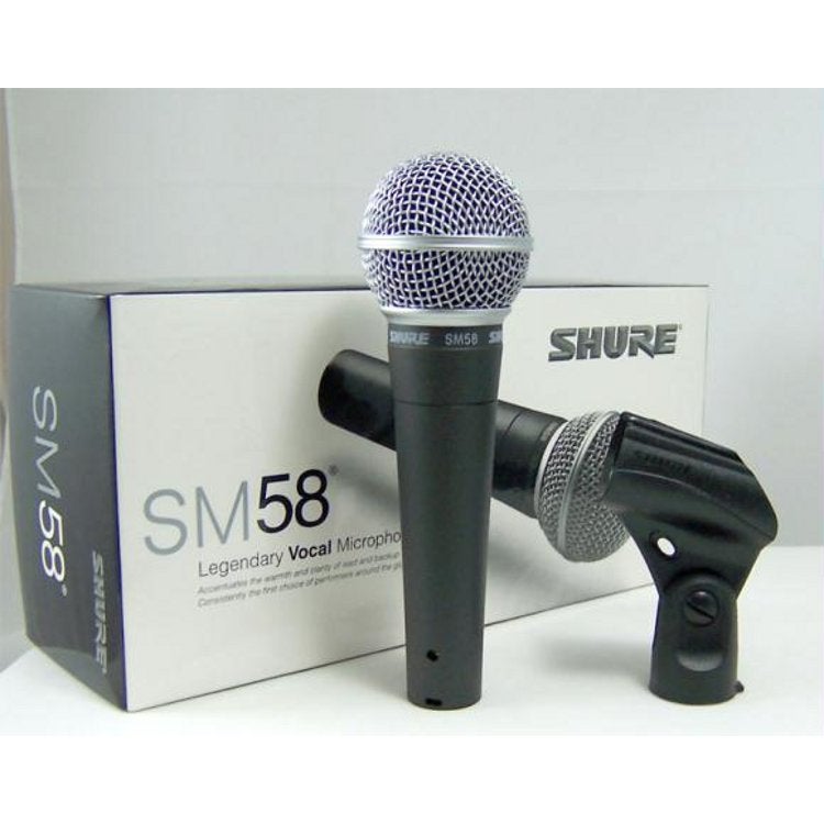 Shure SM 58 microfoon plug and play voordeelpakket