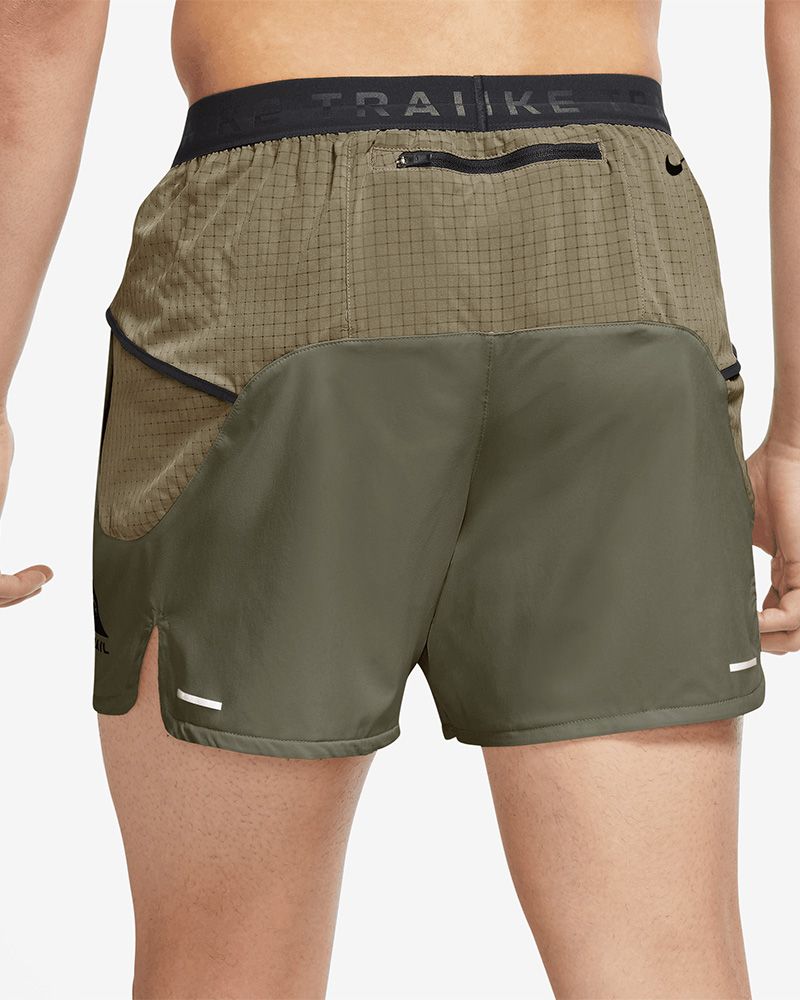 T-shirt de trail Nike Solar Chase Kaki pour homme
