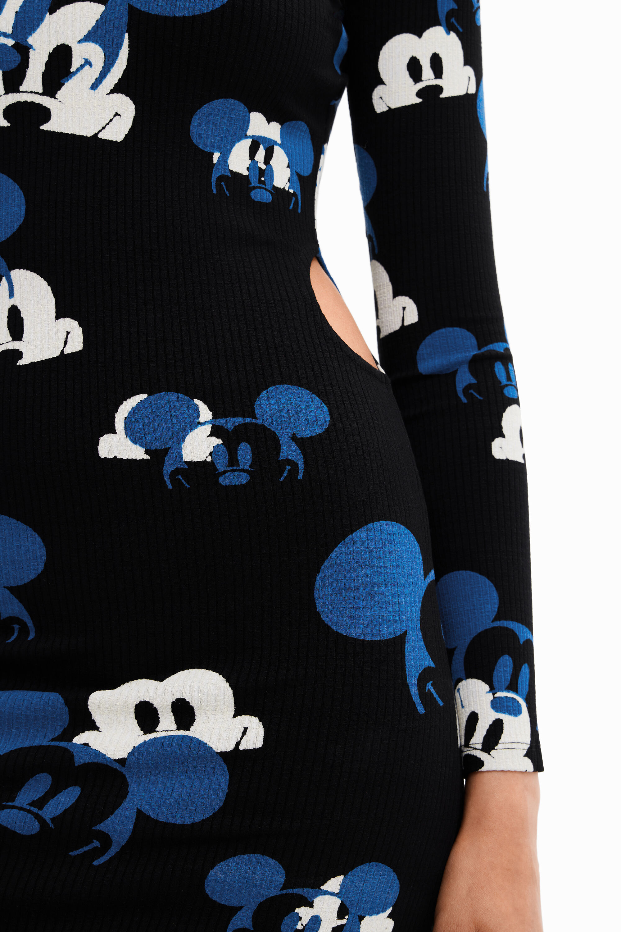 Vestido curto Mickey Mouse