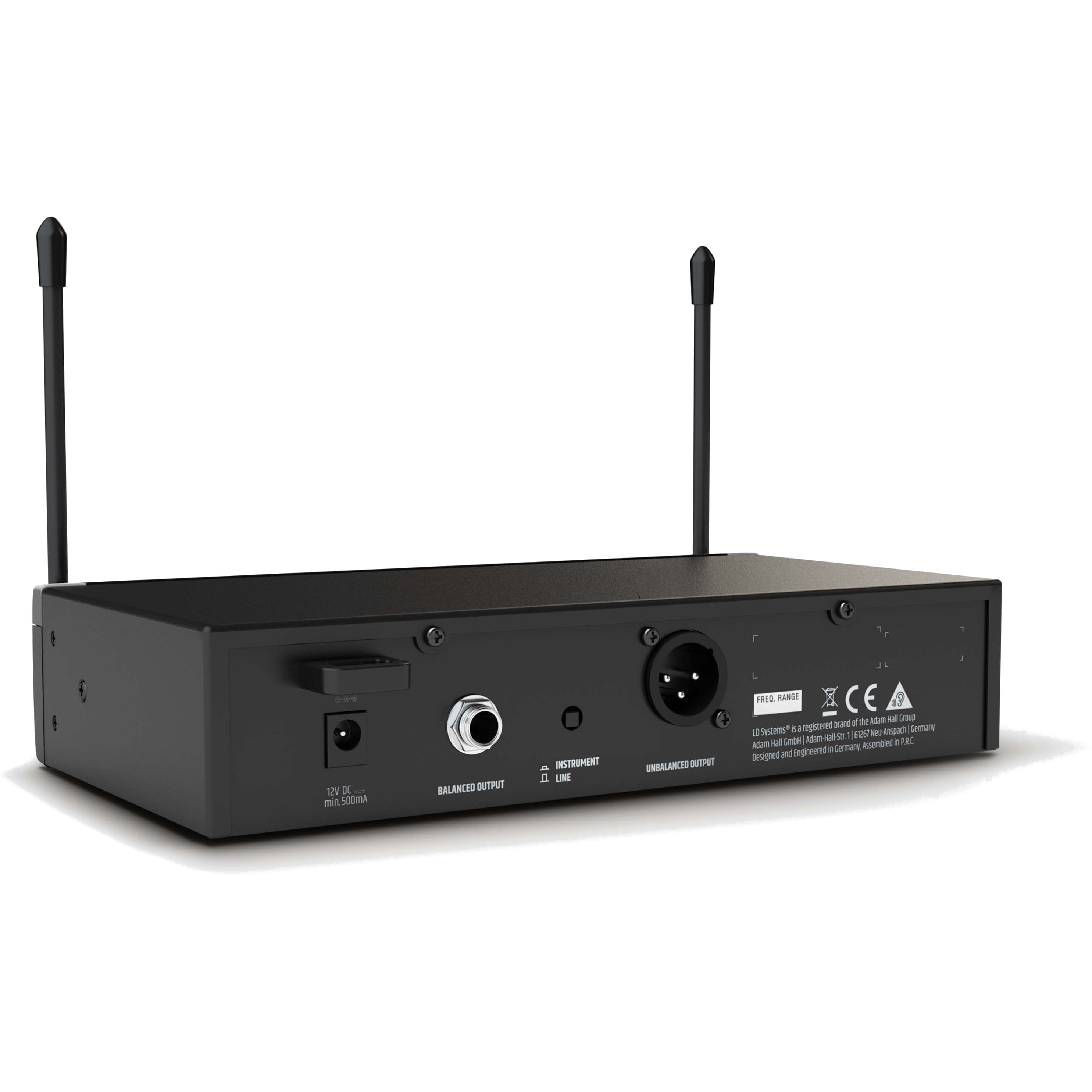 LD Systems U306 BPH headset en bodypack (655-679 MHz)