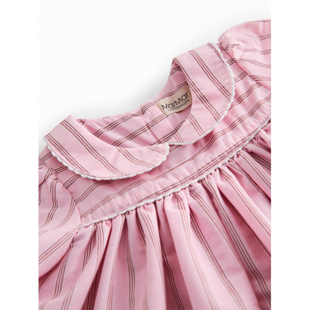 Køb MarMar Smooth Cotton Bonbon Pink Stripes Dulla Kjole