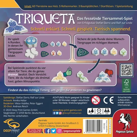 Pegasus Spiele Triqueta (Deep Print Games)