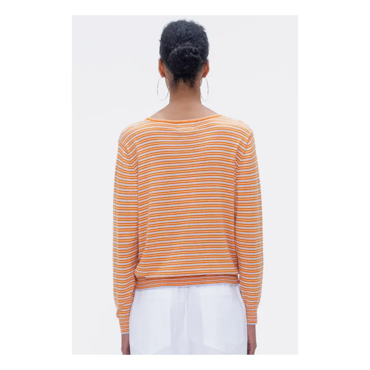 Our Sister Pull Pumpkin Spicy Rayures | Orange