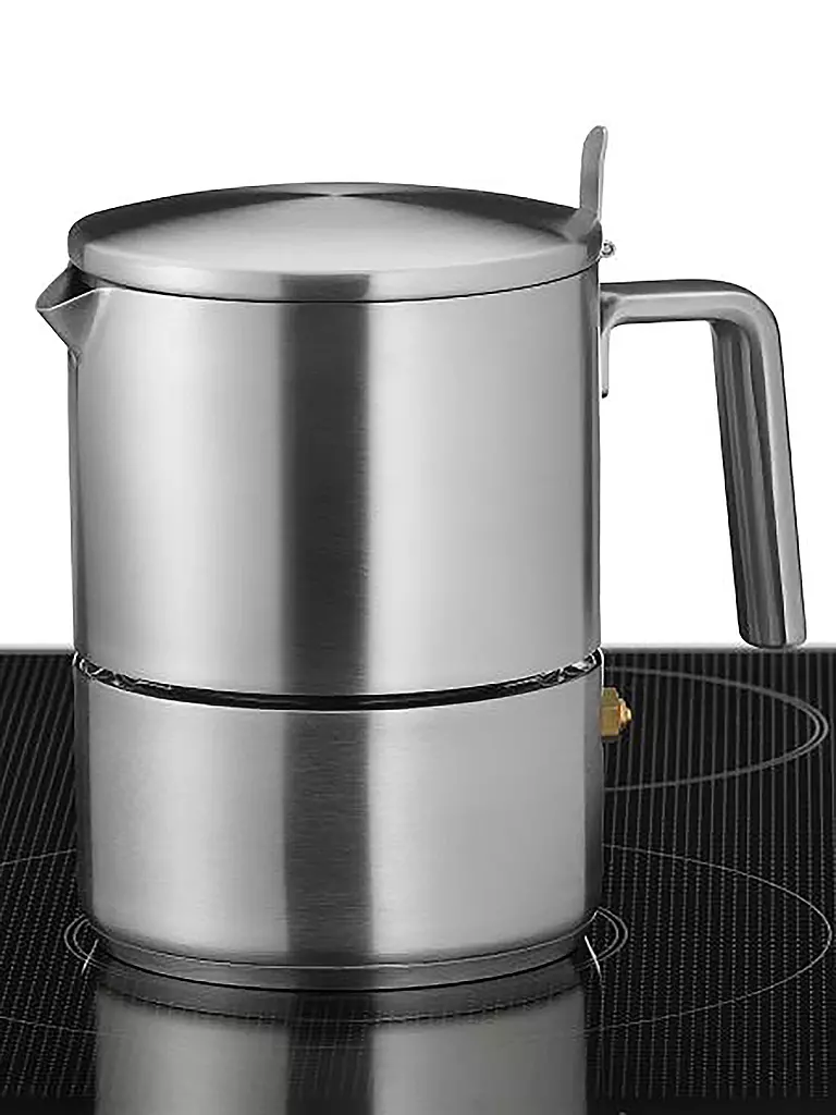 WMF Kult Espressokocher (6 Tassen) Cromargan Matt silber