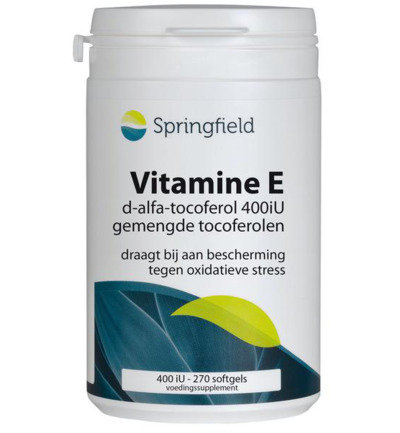 Springfield Vitamine E 400IE (270 softgels)