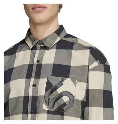 Chemise Adidas Five Ten Flanelle Noir/Beige