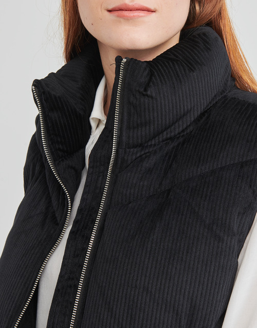 Vero Moda - VMDEBBIESOFIA CORDUROY WAISTCOAT - Noir