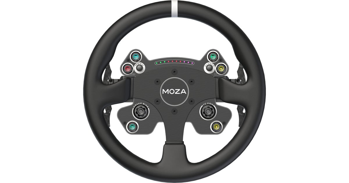 MOZAR9 V3 + CS V2P + SR-P bundel  (Zwart, Basis, stuur en pedalen)