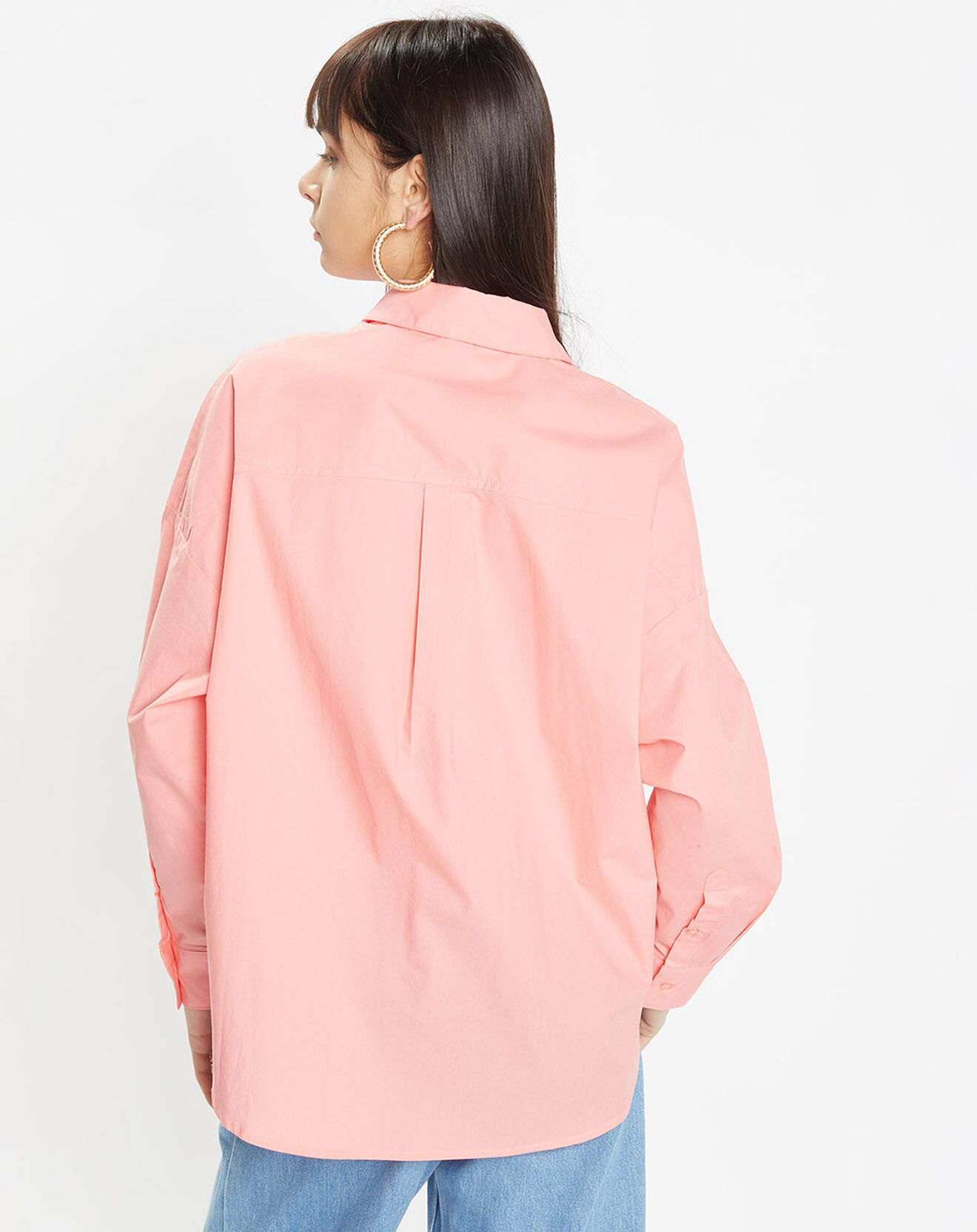 Galeries Lafayette Chemise Camille Pop rose