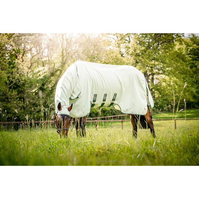 Eczeemdeken Rambo Sweet Itch Hoody Full Neck Lichtgroen