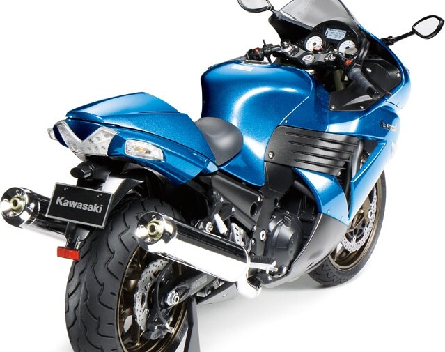Tamiya - Kawasaki Zzr1400 Motorcykel Byggesæt - 1:12 - 14111