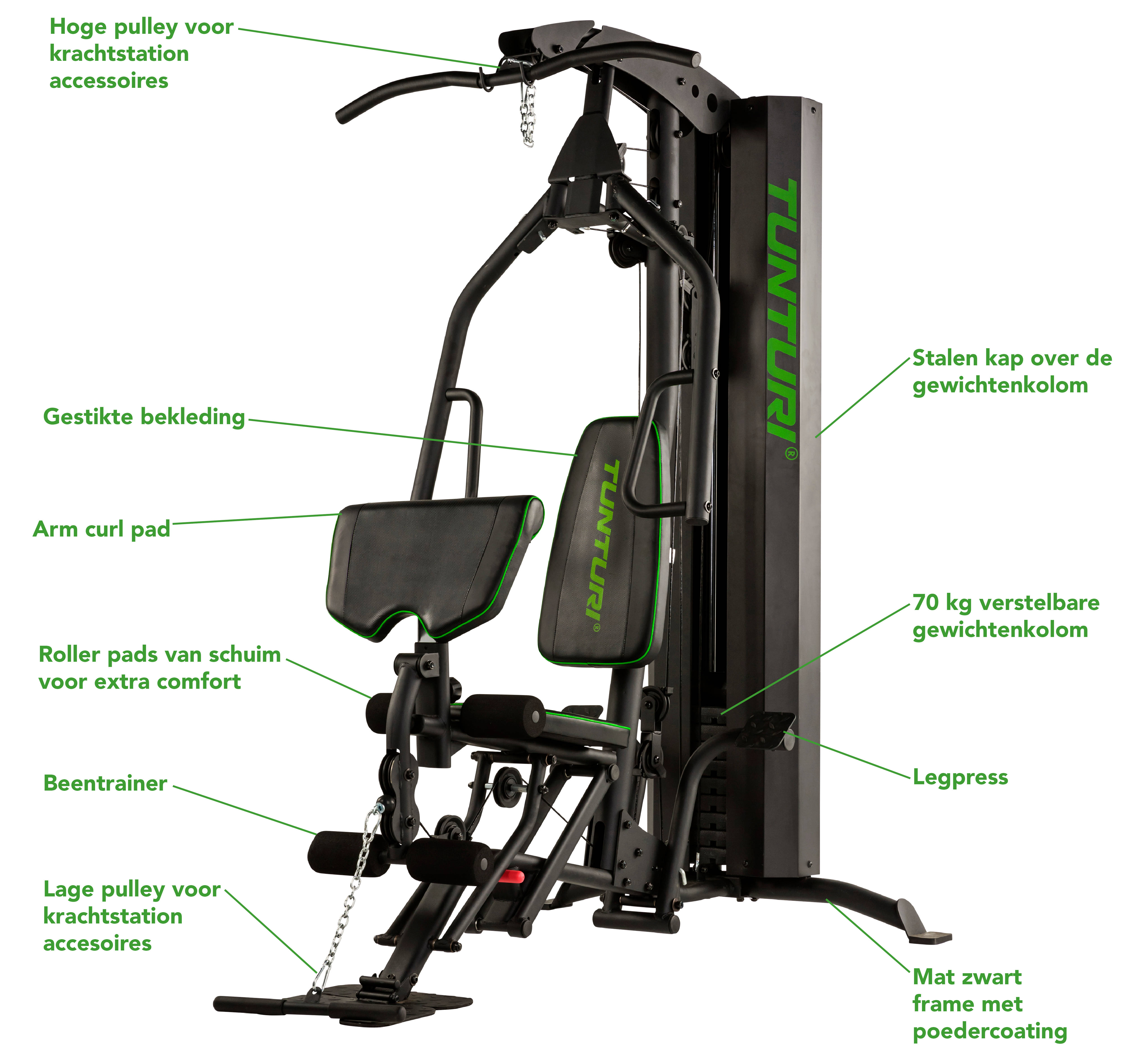 Tunturi homegym krachtstation HG60