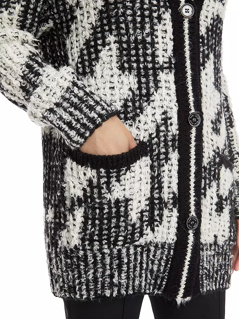 MARC CAIN Cardigan schwarz