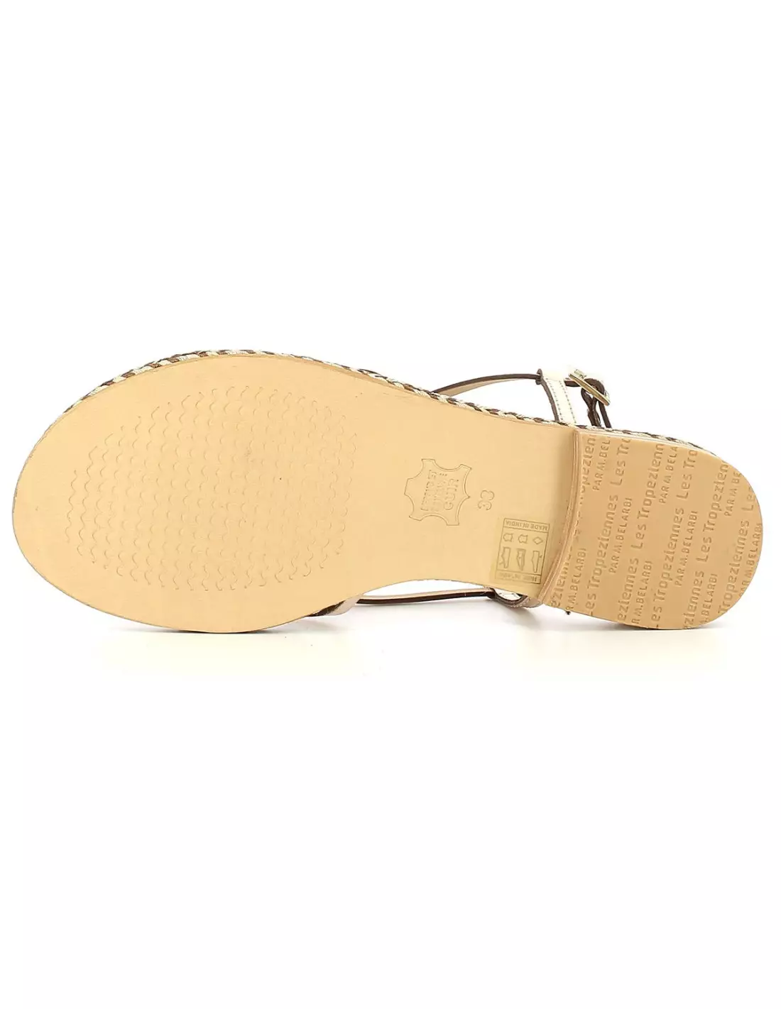 LES TROPEZIENNES HONATRE - Sandales & nu-pieds Or