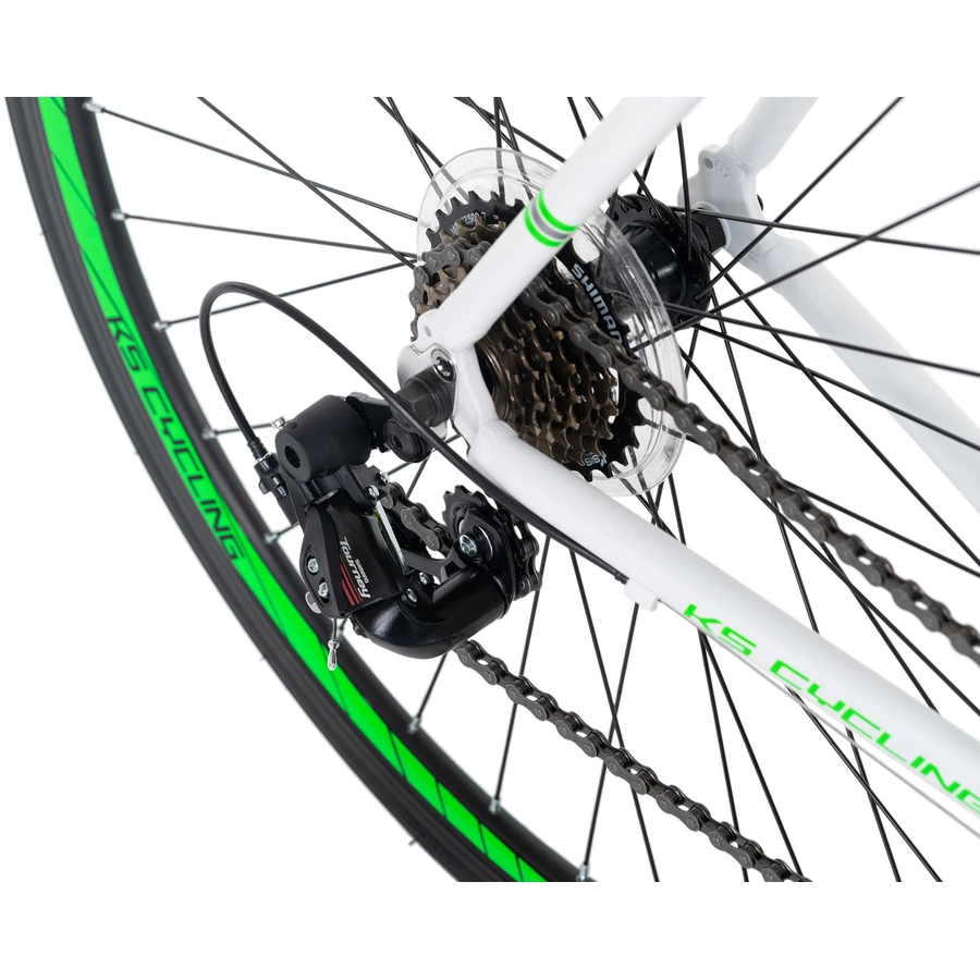 KS Cycling Rennrad 28 Zoll Imperious weiß-grün weiß-grün