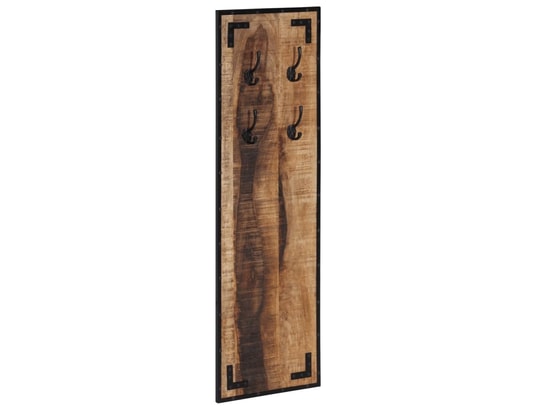 VIDAXL - Porte manteau Porte-manteau 35x8x110 cm bois de manguier massif brut