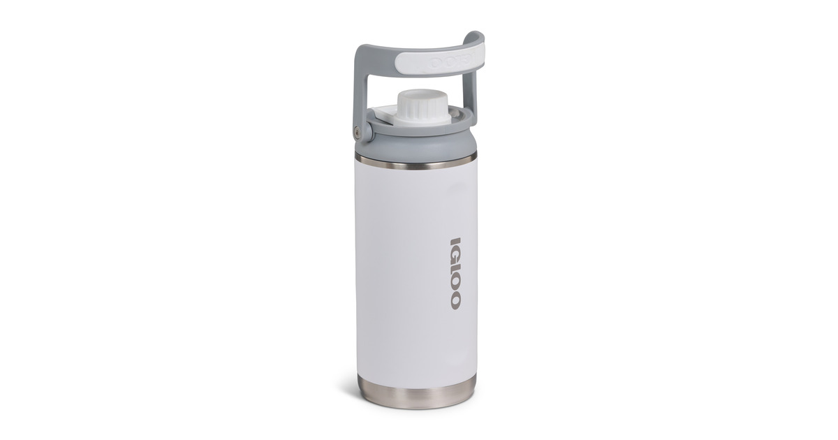 IglooTwist ‘n’ Chug Bottle 36 oz, 1,06 liter drinkfles  (Wit)