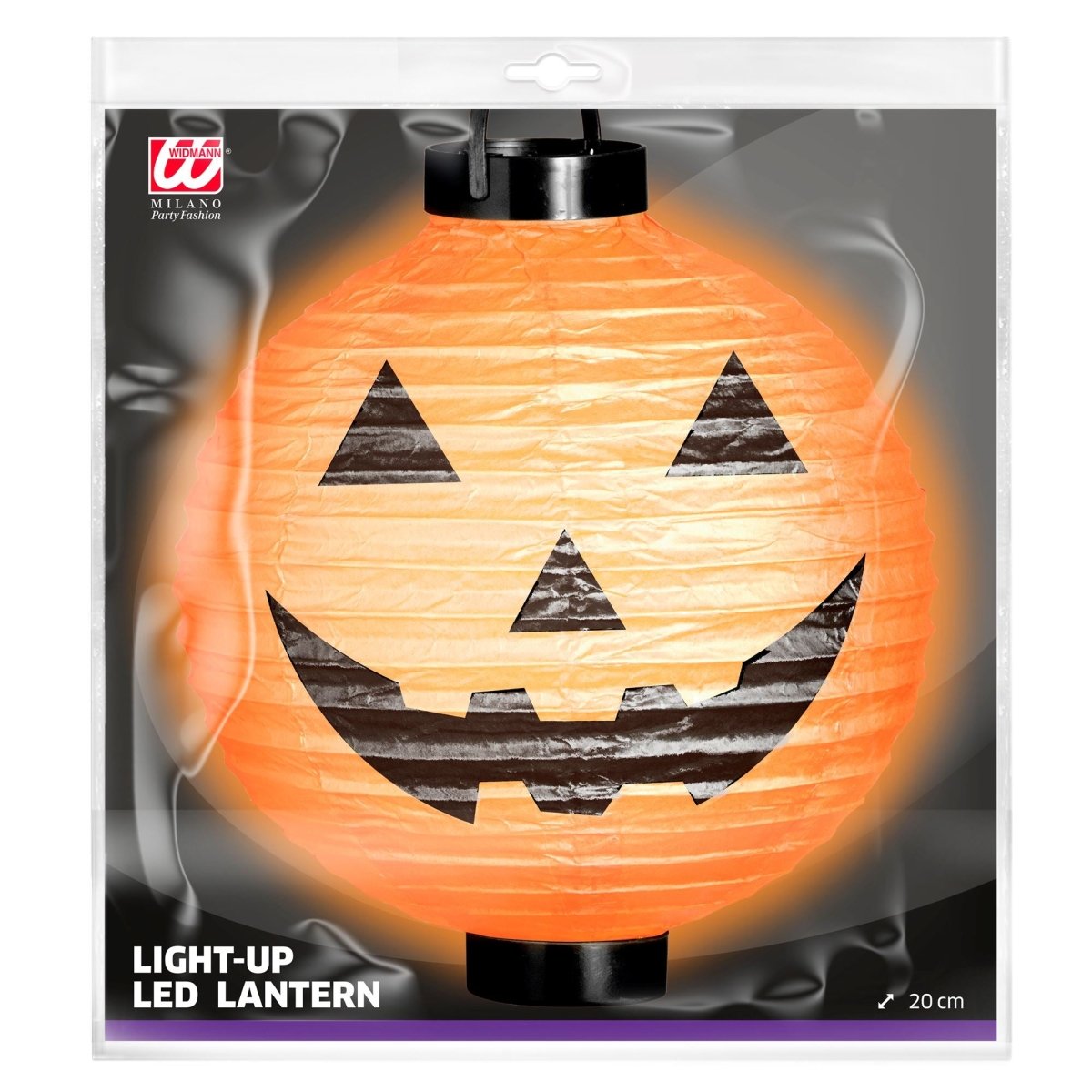 Halloween Lantaarn Oranje Pompoen 20cm