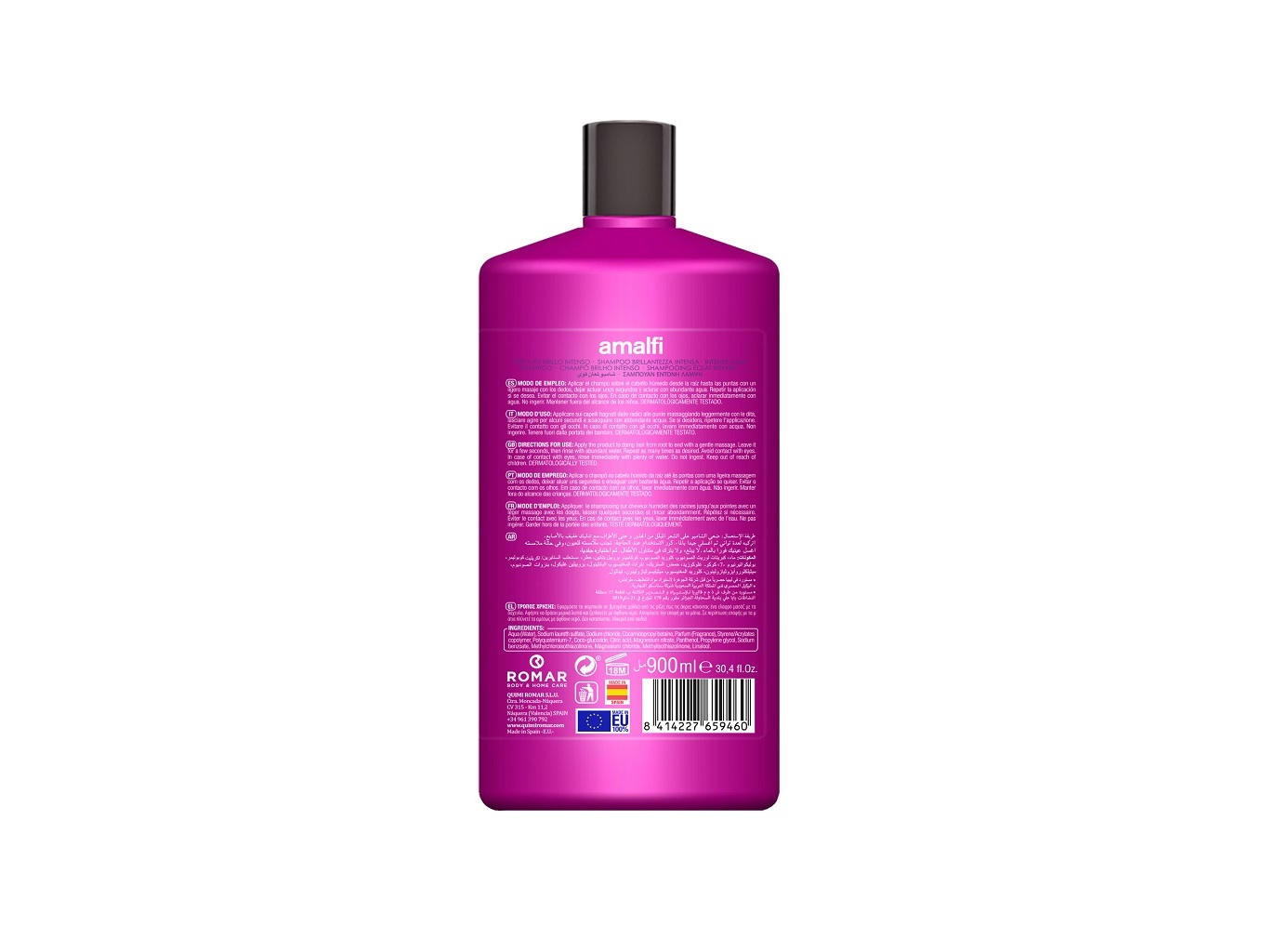 CHAMPÔ AMALFI BRILHO INTENSO 900ML