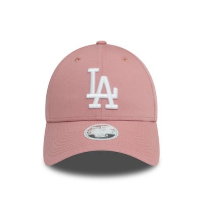 Casquette femme 9Forty Adjustable LA Dodgers League Essential ROUGE NEW ERA