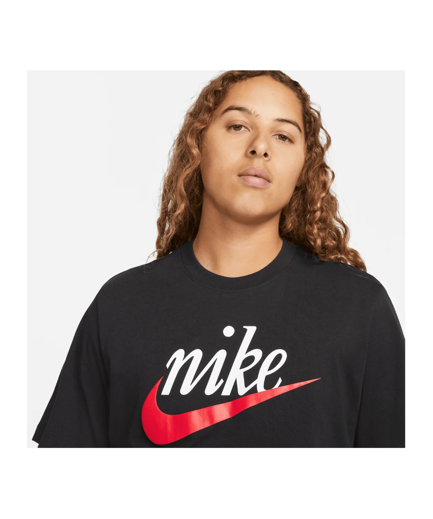 Nike T-Shirt Schwarz F010